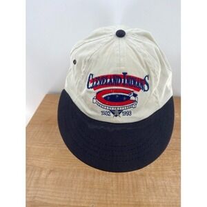 Vintage Cleveland Indians Hat 1993 Commemorative Snapback Men's Adjustable Cap